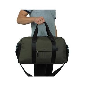 Bagacar 30x50x16 cm Yeşil Paraşut Kumaş Plaj Spor ve Seyahat Çantası