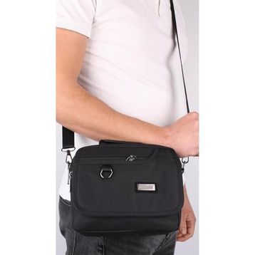 Bagacar 4953 Siyah Erkek Omuz Çantası