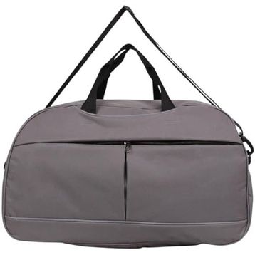 Bagacar 50x30x24 cm Unisex Gri Kumaş Plaj Spor ve Seyahat Çantası