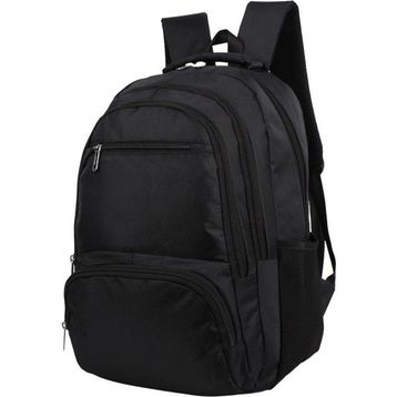 Bagacar 620 Siyah Unisex Okul ve Günlük Büyük Sırt Çantası
