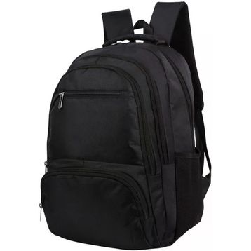 Bagacar 620 Siyah Unisex Okul ve Günlük Büyük Sırt Çantası