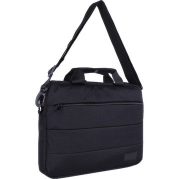 Bagacar Siyah Unisex 15.6 İnç Laptop ve Evrak Çantası