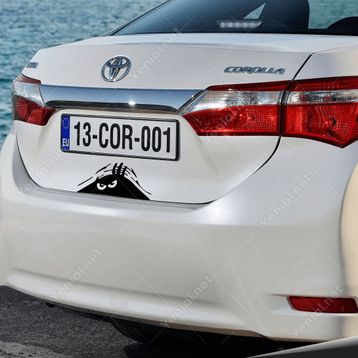 Bagajdan Bakan Adam Oto Sticker