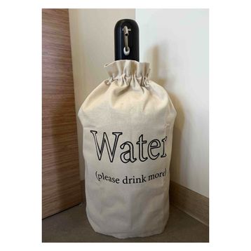 Bagand Krem Water Please Drink More Baskılı Damacana Kılıfı