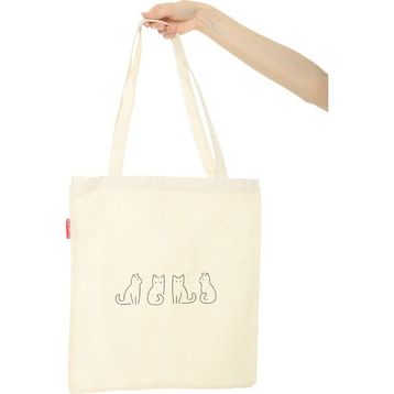 Baghashtag Minik Kedi Baskılı Kadın Günlük Çanta