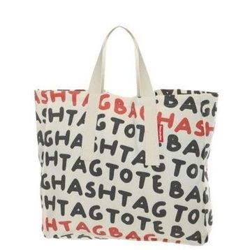Baghashtag Totebaghashtag Baskılı Bez Kadın Günlük Çanta