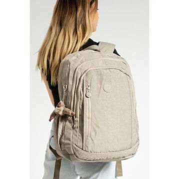 Baginn 571 Collection Klinkır Bej Kadın Sırt Çantası