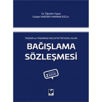 Bağışlama Sözleşmesi- Gülşah Vardar Hamamcıoğlu