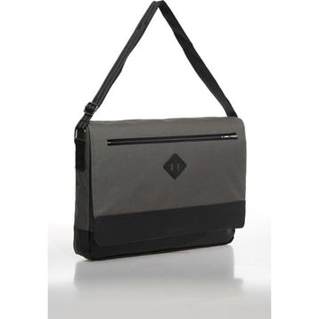 Bagorama Füme 15 inç Unisex Postacı Çantası