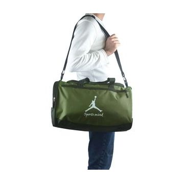 Bagorama Kumaş 46 cm Yeşil Seyahat Spor Fitness Omuz Çantası