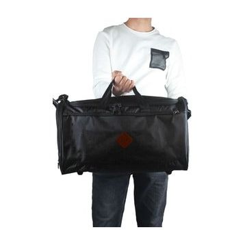 Bagorama Kumaş 52 cm Siyah Seyahat Spor Fitness Omuz Çantası