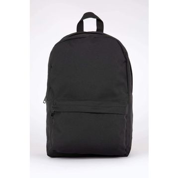 Bagorama Siyah Kumaş Günlük Basic Unisex Sırt Çantası