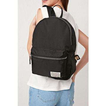 Bagorama Siyah Paraşüt Kumaş Kadın Sırt Çantası