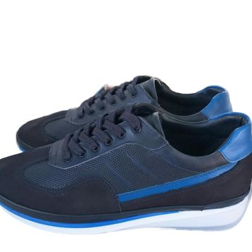 Bags Shoes PRX18006 Lacivert Erkek Hakiki Deri Günlük Casual Ayakkabı