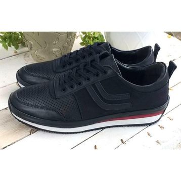 Bags Shoes PRX18032 Lacivert Erkek Hakiki Deri Günlük Casual Ayakkabı