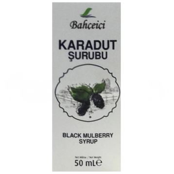 Bahçeiçi 50 ml Karadut Şurubu
