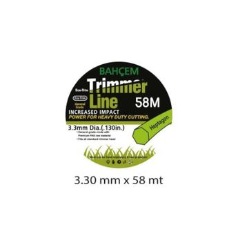 Bahçem 7 Köşe 3,30 mm 58 mt Misina