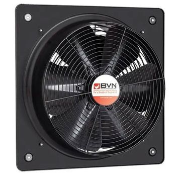 Bahçıvan 46.5x46.5 cm BSMS 350 1460 D/D 230 Watt Monofaze Kare Sanayi Aspiratörü