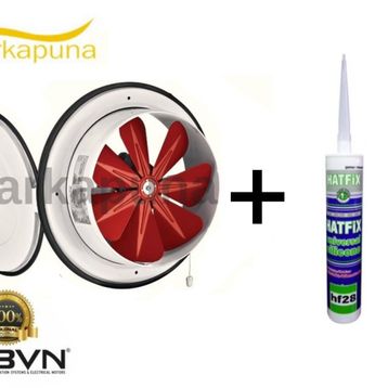 Bahçıvan BK-300 Aksiyel Kapaklı Aspiratör