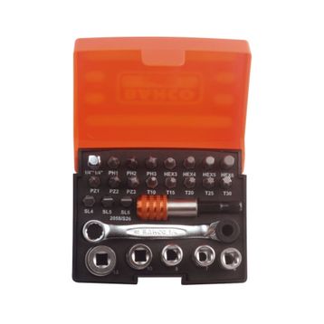 Bahco 2058/S26-2 Lokma Takımı