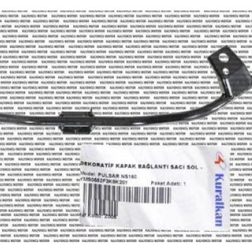 Bajaj Pulsar 160 NS Sol Dekoratif Kapak Bağlantı Sacı