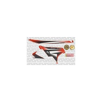 Bajaj Pulsar 200 RS Kırmızı Sağ Ön Grenaj Etiketi