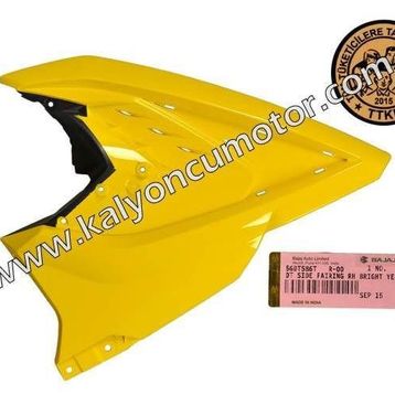 Bajaj Pulsar 200 RS Sarı Sağ Ön Yan Panel