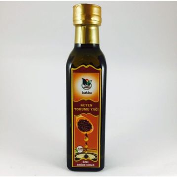 Bakbu 250 gr Keten Tohumu Yağı