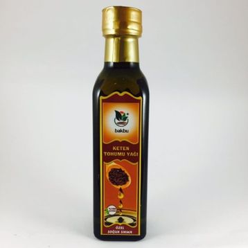 Bakbu 250 gr Keten Tohumu Yağı