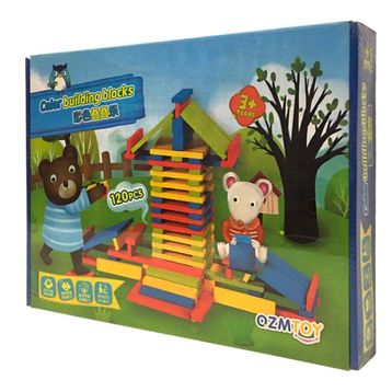 Bakgelal 120 Parça Ahşap Eğitici Oyun