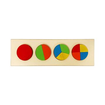 Bakgelal Ahşap Daire Geometrik Şekillerle Öğrenme Eğitici Oyunu