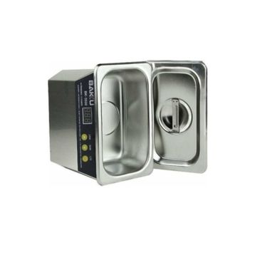 Baku BK-3550 Geniş Çelik Tanklı Ultrasonik Bord Kuyum Temizleyici
