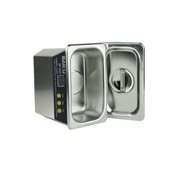 Baku BK-3550 Geniş Çelik Tanklı Ultrasonik Bord Kuyum Temizleyici
