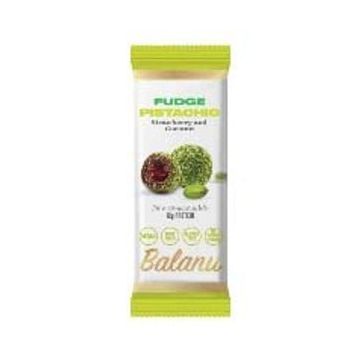 Balanu 55 gr Antep Fıstığı Vişne Dolgulu Bademli Fudge