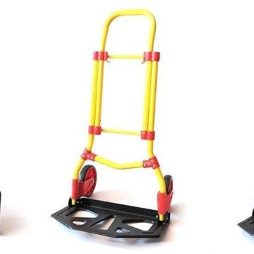 Balatlı Portatif Katlanabilir 90 kg Paket Taşıma Arabası