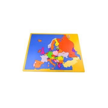 Balatoyz Montessori Avrupa Kıtası Haritası Puzzle