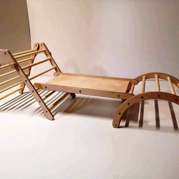 Balatoyz Pikler Triangle Set