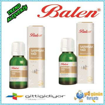 Balen 20 ml x 2 Adet Sarımsak Yağı