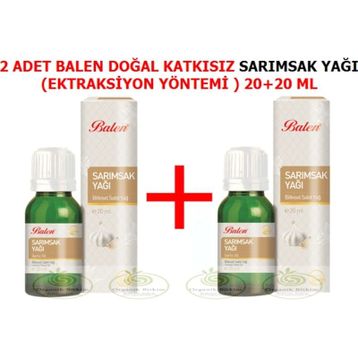 Balen 20 ml x 2 Adet Sarımsak Yağı