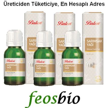 Balen 20 ml x 3 Adet Sarımsak Yağı