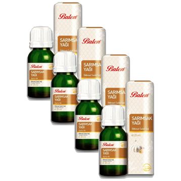 Balen 20 ml x 4 Adet Sarımsak Yağı
