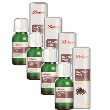 Balen 20 ml x 4 Doğal Karanfil Yağı