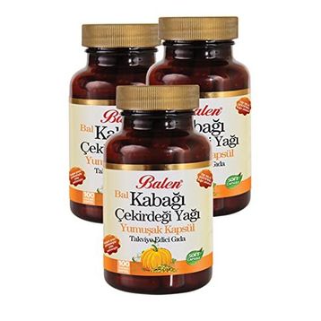 Balen Bal Kabağı Çekirdeği Yağı 100 Kapsül