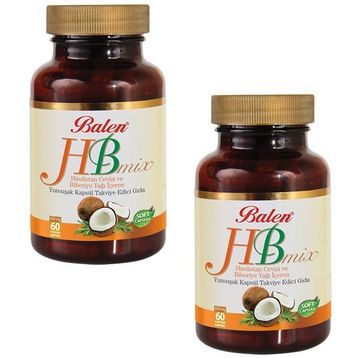 Balen HB Mix Hindistan Cevizi Biberiye 60 Kapsül