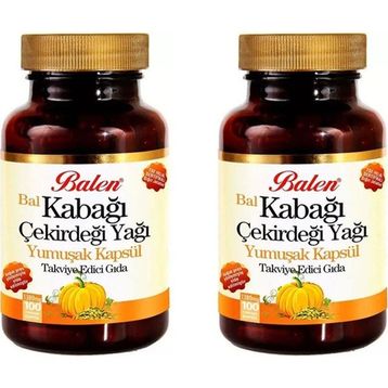 Balen Kabak Çekirdeği Yağı 2x100 Kapsül