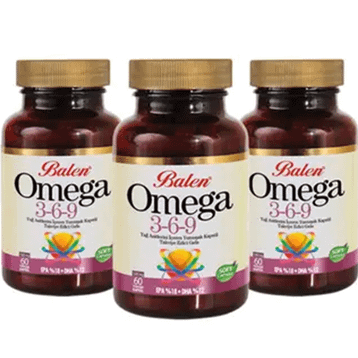 Balen Omega 3-6-9 Yağ Asitleri İçeren 60 Kapsül Balık Yağı