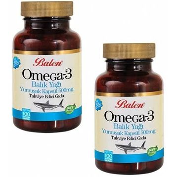Balen Omega-3 650 mg İçeren 100 Kapsül Balık Yağı