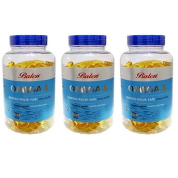 Balen Omega 3 Norveç Balık Yağı 3x200 Kapsül