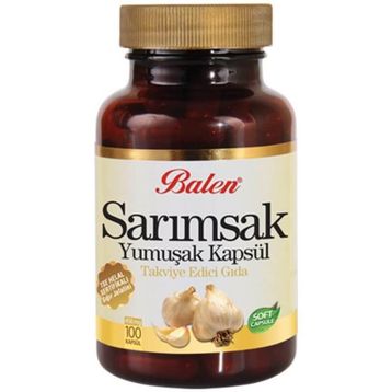 Balen Sarımsak Yağı 100 Yumuşak Kapsül