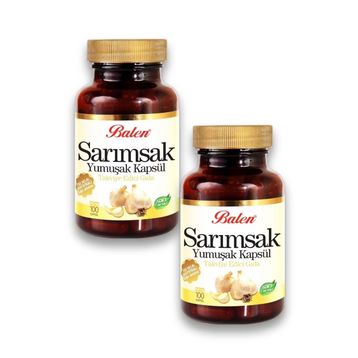 Balen Sarımsak Yağı 2x100 Kapsül